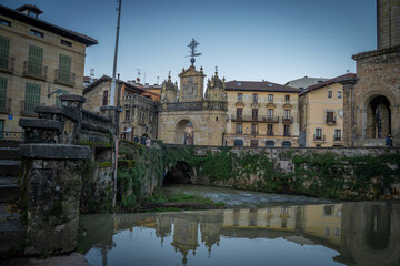 Obraz premium the streets of durango in the basque country
