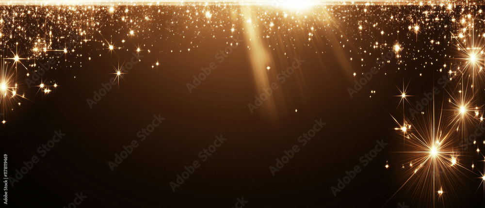 Poster sparkling diamond particle overlay texture on a dark background for a luxurious effect