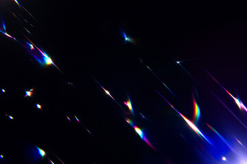 light prism effect overlay