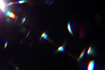 light prism effect overlay