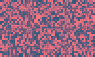 Abstract geometric mosaic pattern in muted pink, purple, and teal hues. Perfect for website backgrounds, digital art projects, or textile designs.  Creates a modern and sophisticated feel.