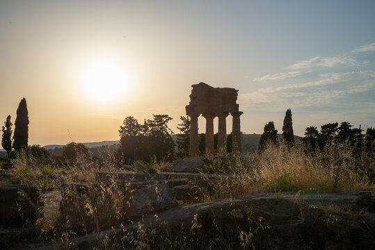 Valley of the Temples in Agrigento, Sicily