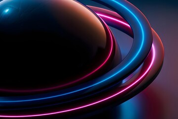 Obraz premium abstract background with circles