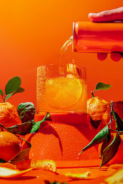 Orange cocktail