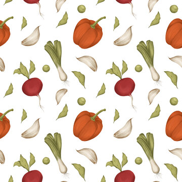 Vegetable pattern