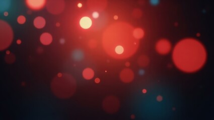 Light Effects. Red bokeh lights glowing blur dark background abstract