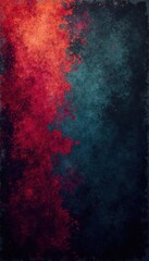 Fototapeta premium Abstract grunge texture, dark tones, vibrant color blur, dark, grainy texture
