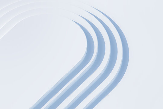 Elegant curves with light and shadow abstract background