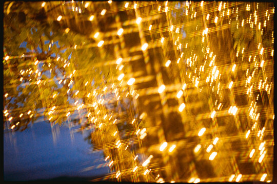 An abstraction of many light bulbs