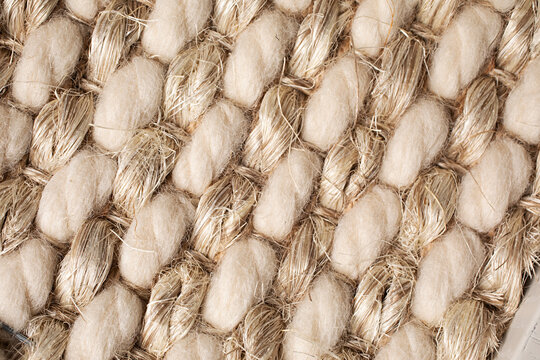 Close up woven texture