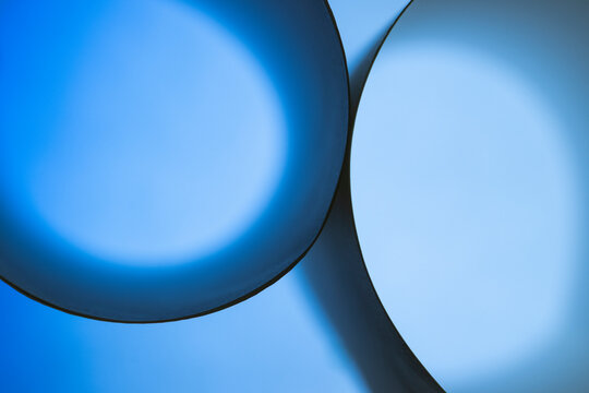 Paper Design Blue Abstract Background 