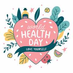 world health illustration