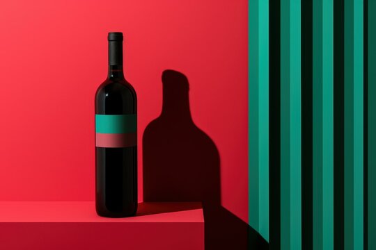 Embrace simplicity with our stunning wine bottle display. Perfect for wine lovers seeking elegance in minimalism.