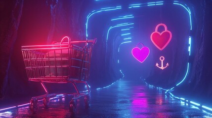 Secure online shopping: where trust and love drive purchases.