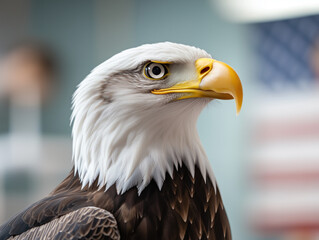 Obraz premium portrait of a eagle