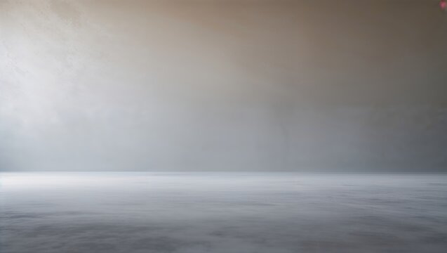 Concrete wall with the illusion of depth
