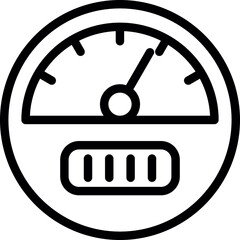 Speedometer Icon