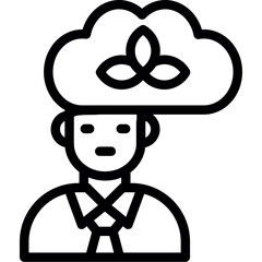 Mindfulness Symbol Icon