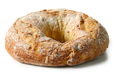 freshly baked artisan bread