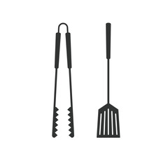 Grill icon flat vector design