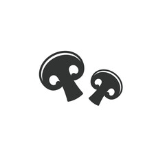 Mushroom icon flat vector design