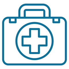 Obraz premium First Aid Kit Icon Element For Design