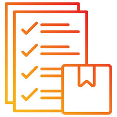 Fototapeta premium Checklist Icon