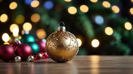 Interior christmas. magic glowing tree fireplace gifts in dark