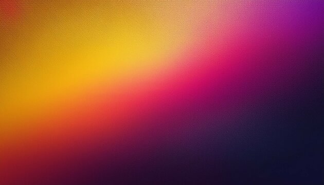 vivid colors noise texture on dark grainy background a vibrant color gradient of pink yellow magenta and purple for abstract header poster design