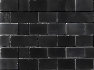 Seamless Dark Gray Brick Wall Texture