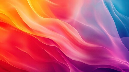 Fototapeta premium Abstract Colorful Swirling Waves Background Design