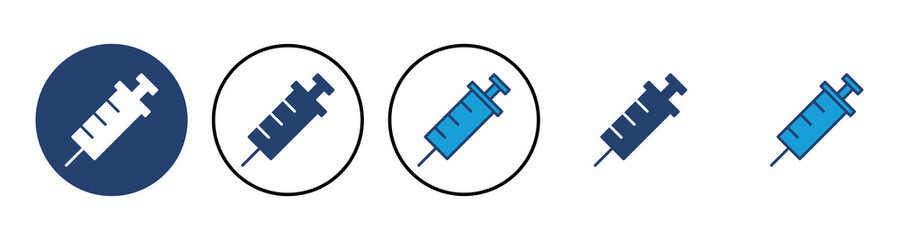 Syringe icon vector. injection icon vector.