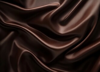Obraz premium Dark brown background with a soft gradient and texture, dark chocolate color for design use, simple, elegant, grainy, detailed, vintage, subtle, pattern, canvas fabric, ultra-realistic, hyper-realisti