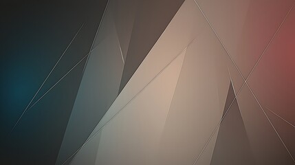 Abstract geometric background with muted tones and sharp lines.
