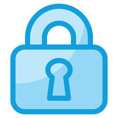 Lock Icon Element For Design