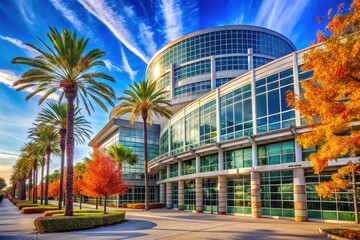 Anaheim Convention Center Exterior, November 2022 - California Landmark Photography