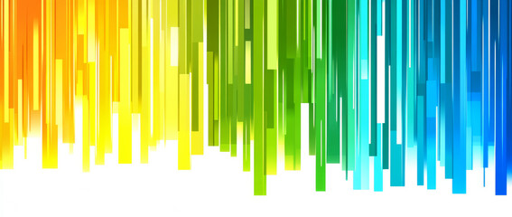 Fototapeta premium Colorful vertical lines create vibrant abstract background