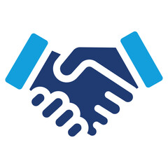 Handshake Icon Element For Design