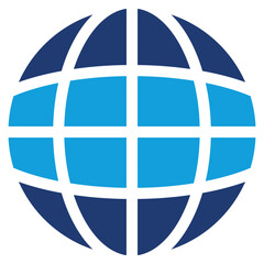 Globe Icon Element For Design
