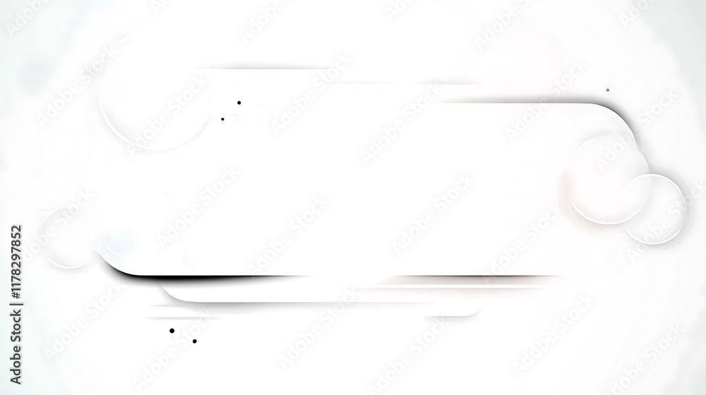 Aufkleber abstract white background with subtle gray lines and circles.