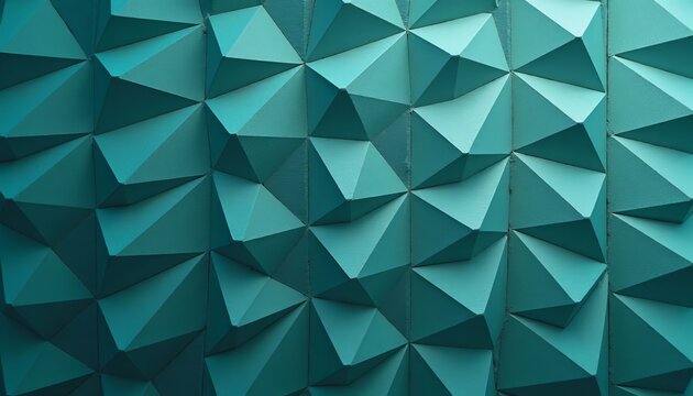 Teal geometric textured pattern