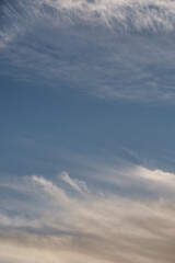 blue sky with clouds