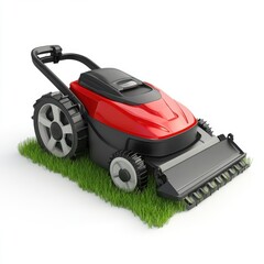 Fototapeta premium Automatic Lawn Mower 