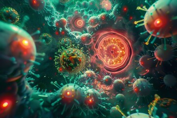 Vibrant microbiology universe exploration