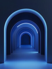 Fototapeta premium tunnel of light