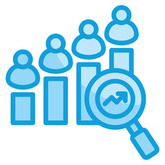 Competitor Analysis Icon Element For Design