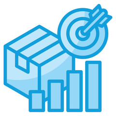 Product Metrics Icon Element For Design