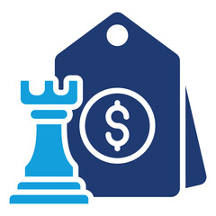 Pricing Strategy Icon Element For Design