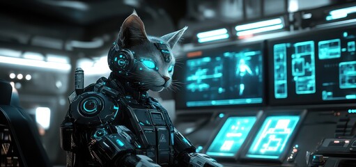 robot cat