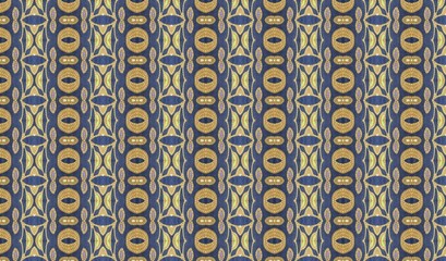 A Vintage Palette Pattern. Modern Abstract Composition Featuring Artistic Repetition and Smooth Col
